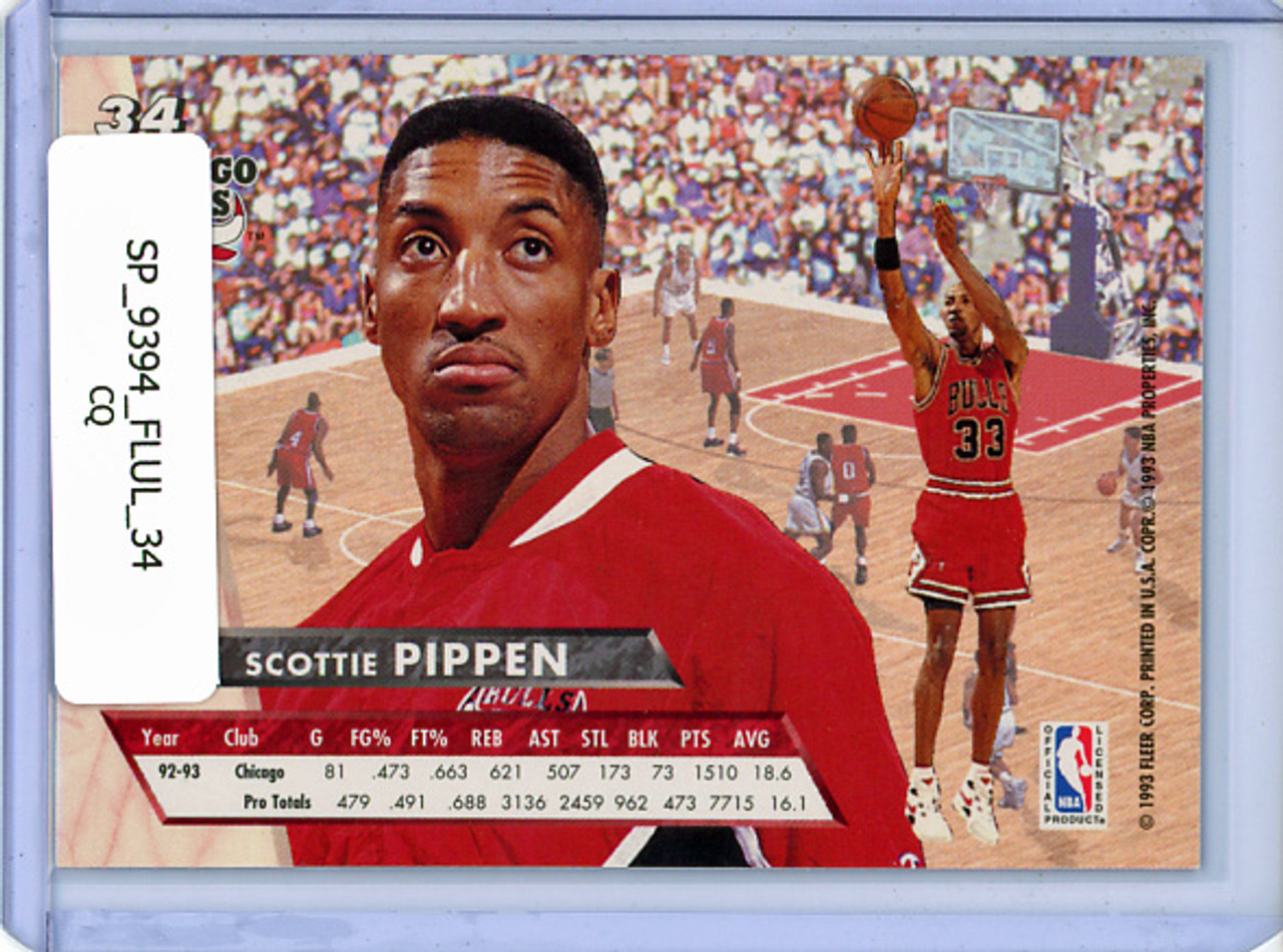 Scottie Pippen 1993-94 Ultra #34 (CQ)