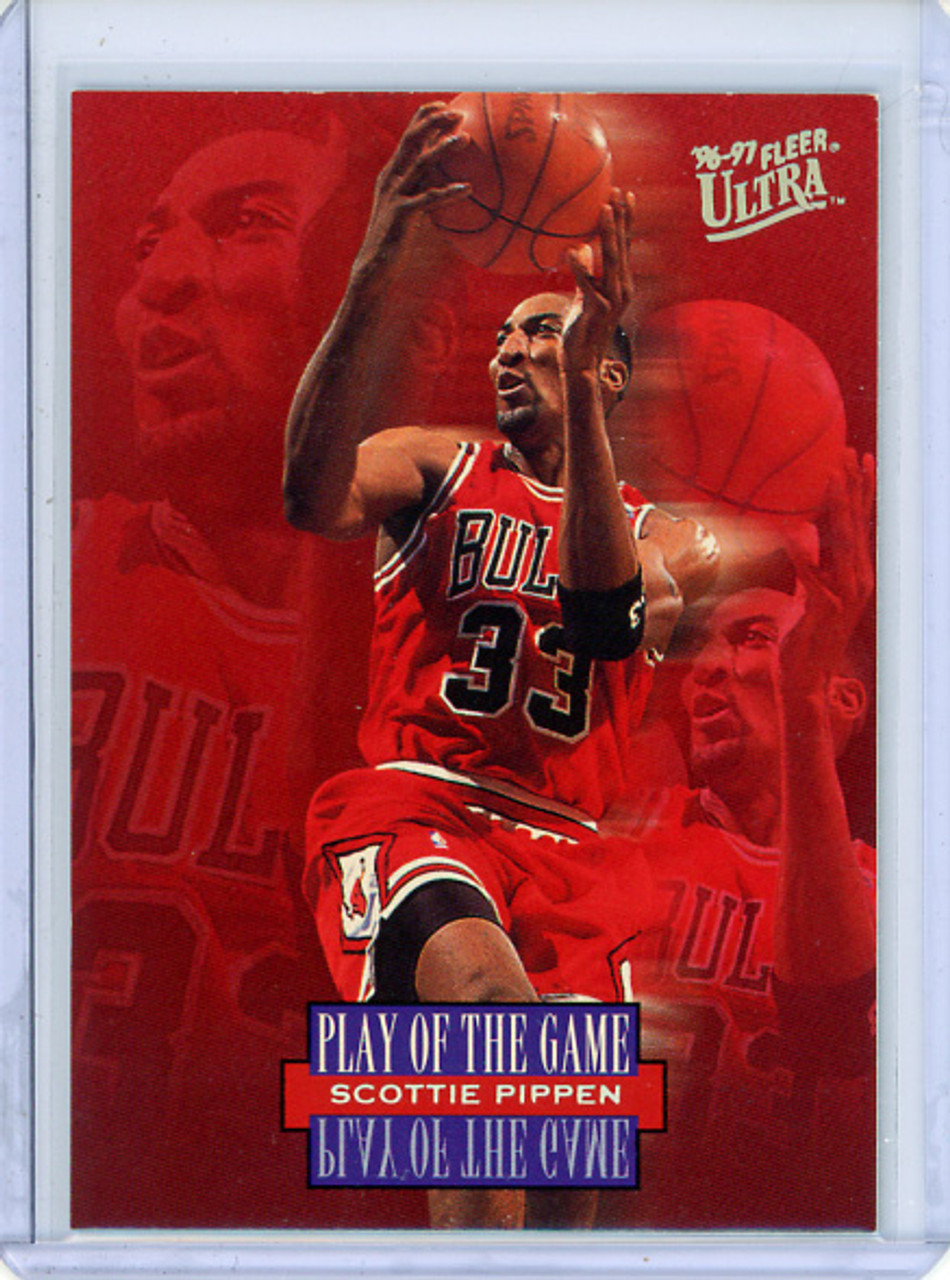 Scottie Pippen 1996-97 Ultra #297 Play of the Game (CQ)