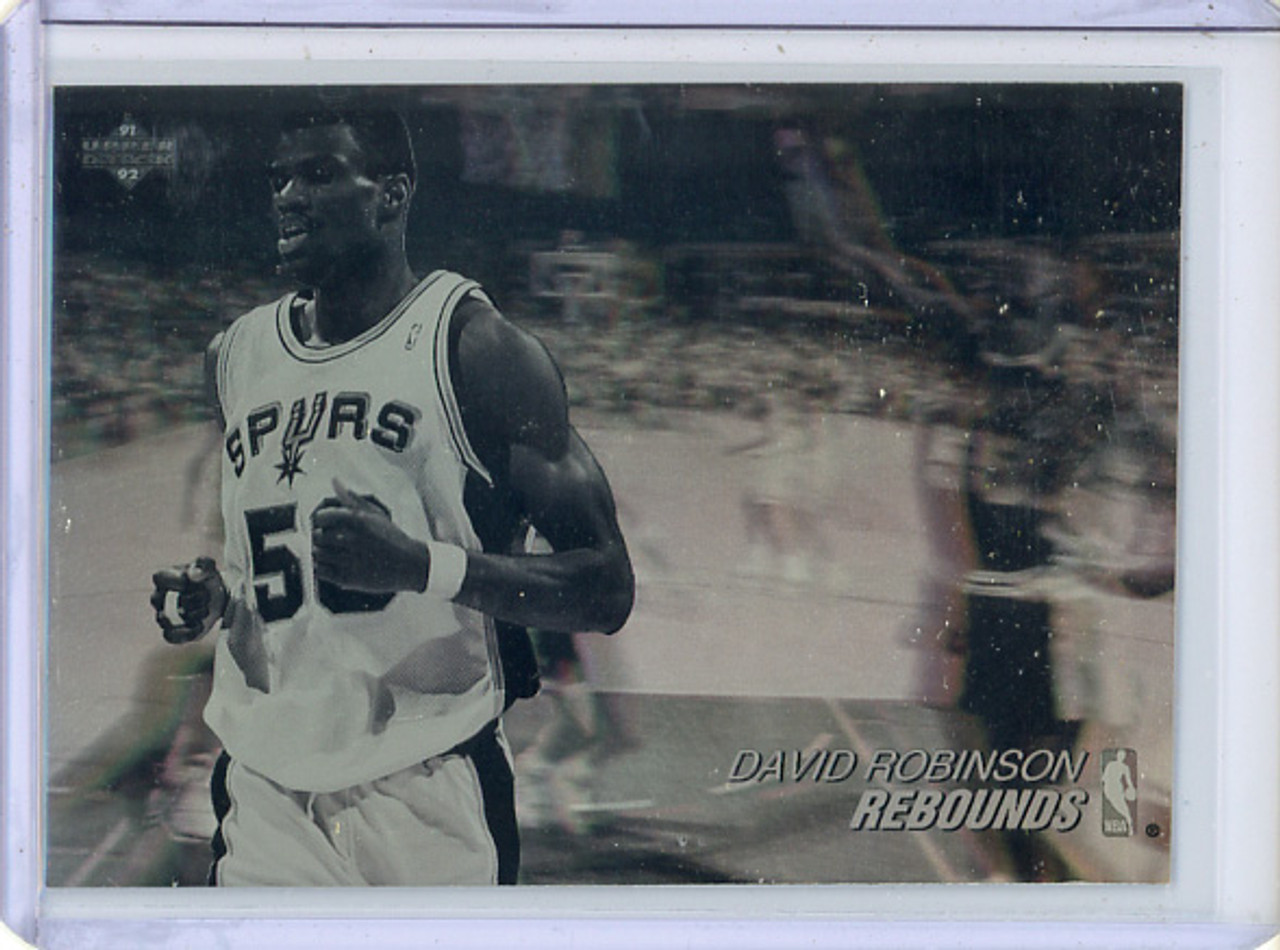 David Robinson 1991-92 Upper Deck, Award Winner Holograms #AW6 (CQ)