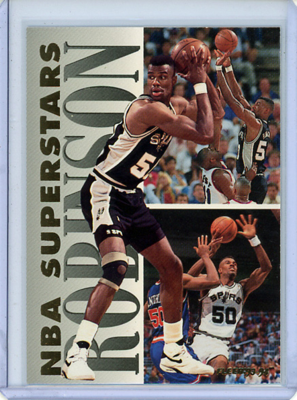 David Robinson 1993-94 Fleer, NBA Superstars #19 (CQ)