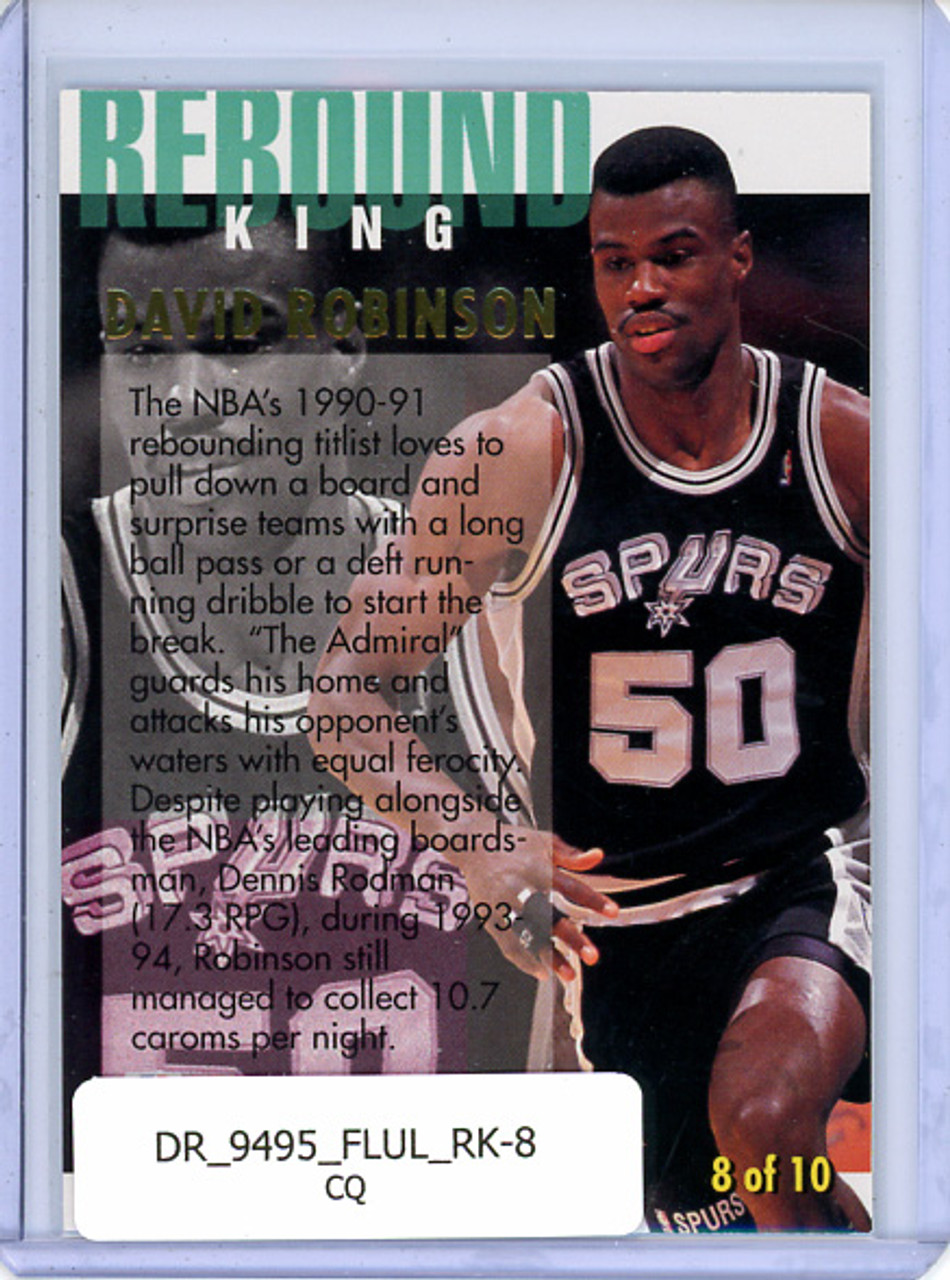 David Robinson 1994-95 Ultra, Rebound Kings #8 (CQ)