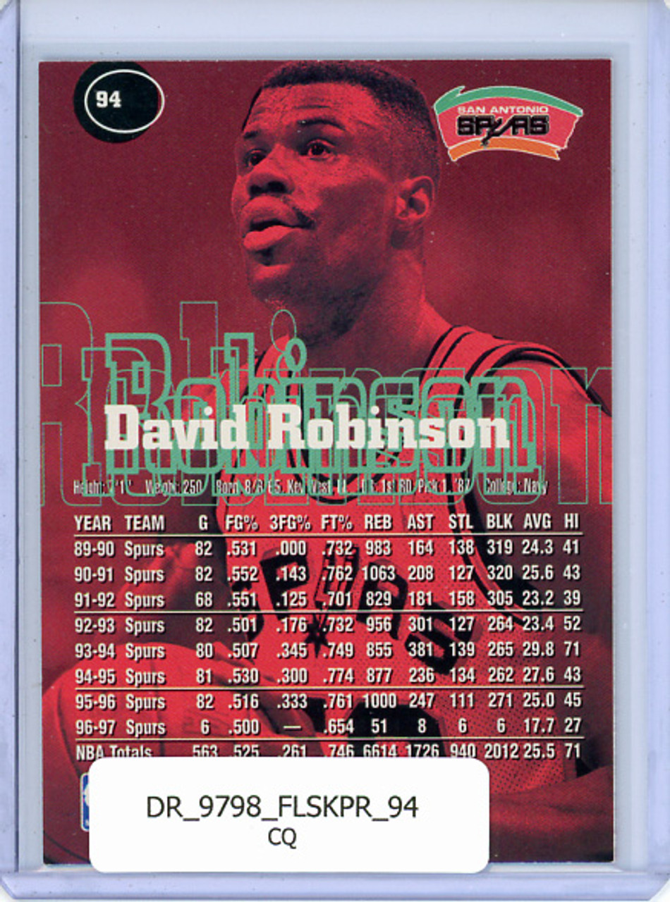 David Robinson 1997-98 Skybox Premium #94 (CQ)