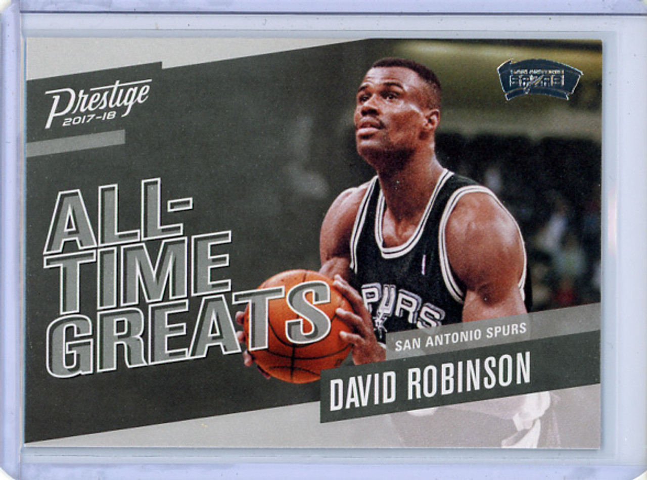 David Robinson 2017-18 Prestige, All-Time Greats #13 (CQ)