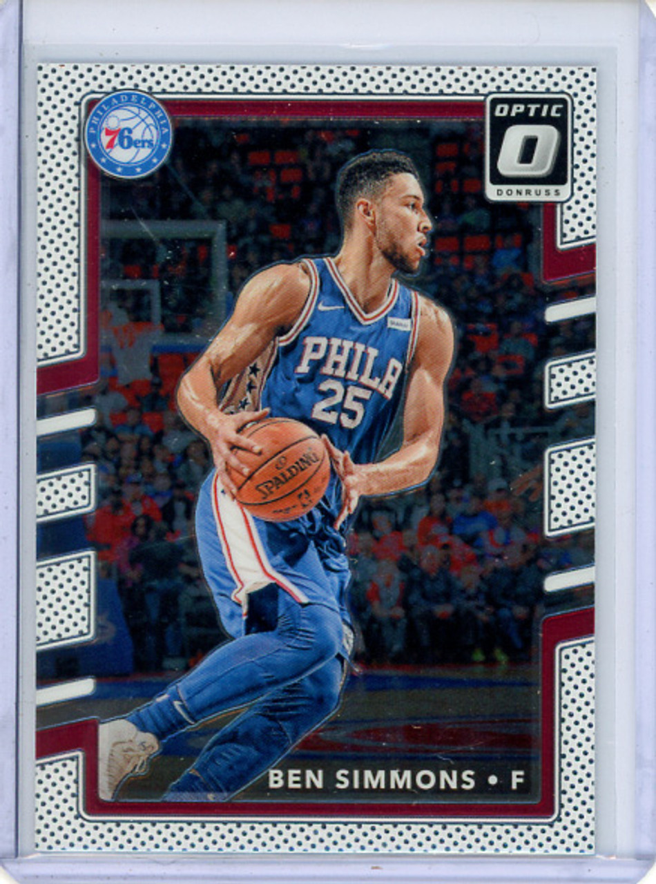 Ben Simmons 2017-18 Donruss Optic #114 (CQ)