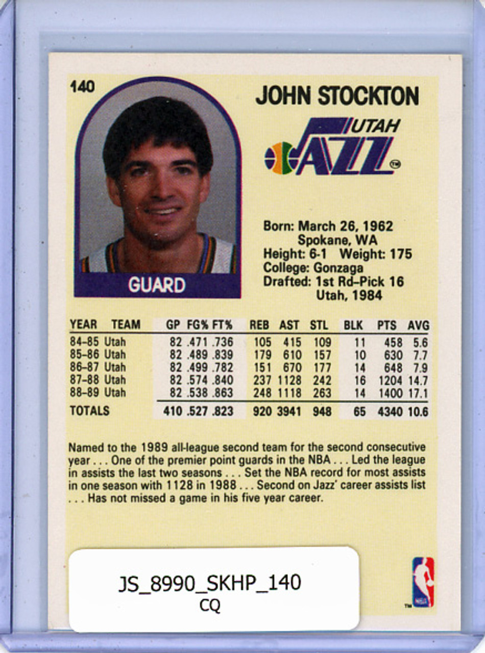 John Stockton 1989-90 Hoops #140 (CQ)
