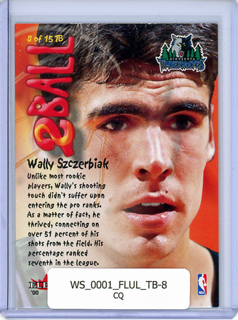 Wally Szczerbiak 2000-01 Ultra, Two Ball #TB-8 (CQ)
