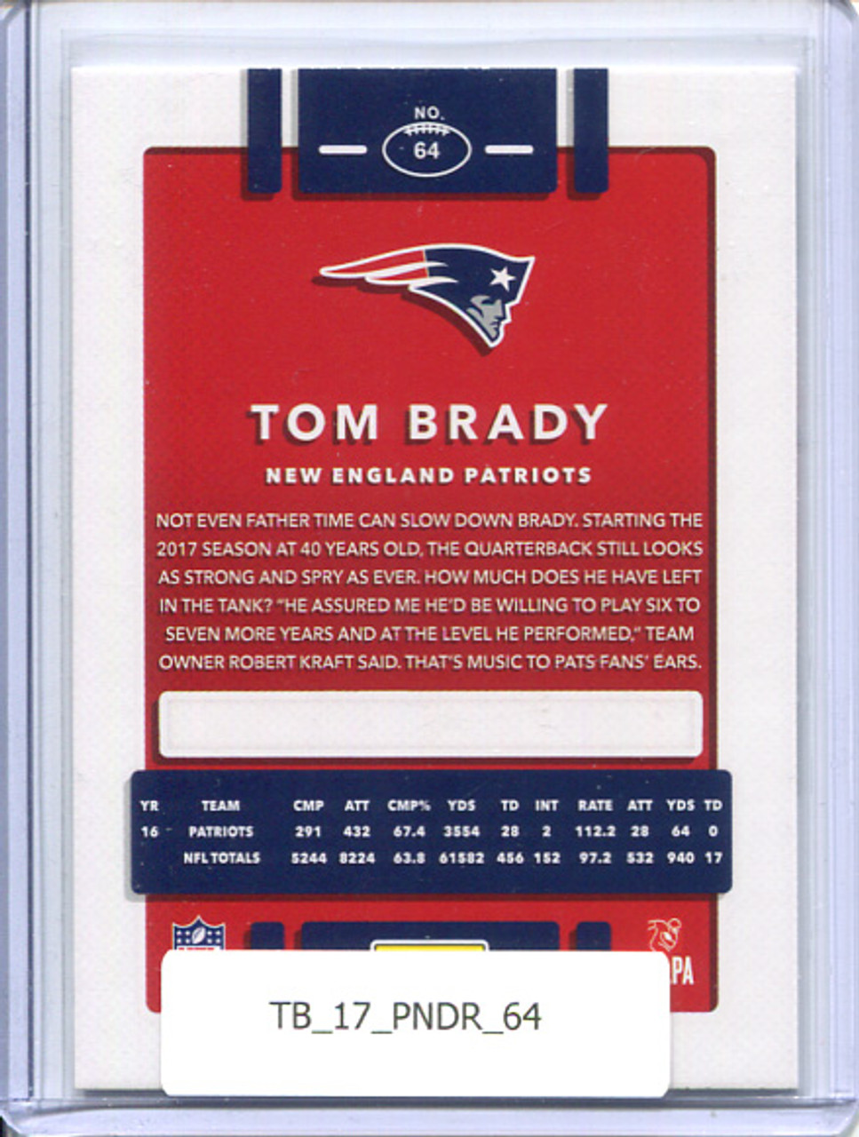 Tom Brady 2017 Donruss #64