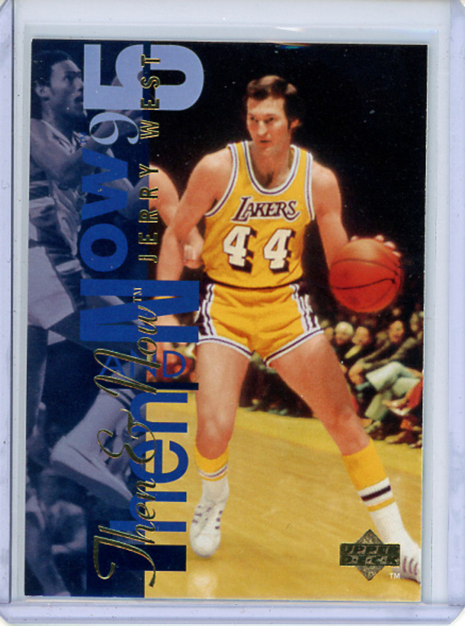 Jerry West 1994-95 Upper Deck #353 Then & Now (CQ)