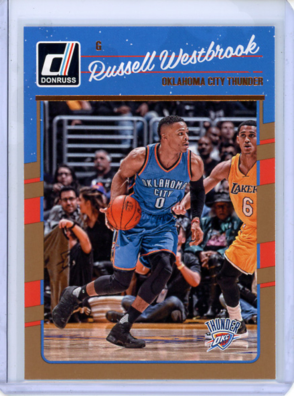 Russell Westbrook 2016-17 Donruss #145 (CQ)
