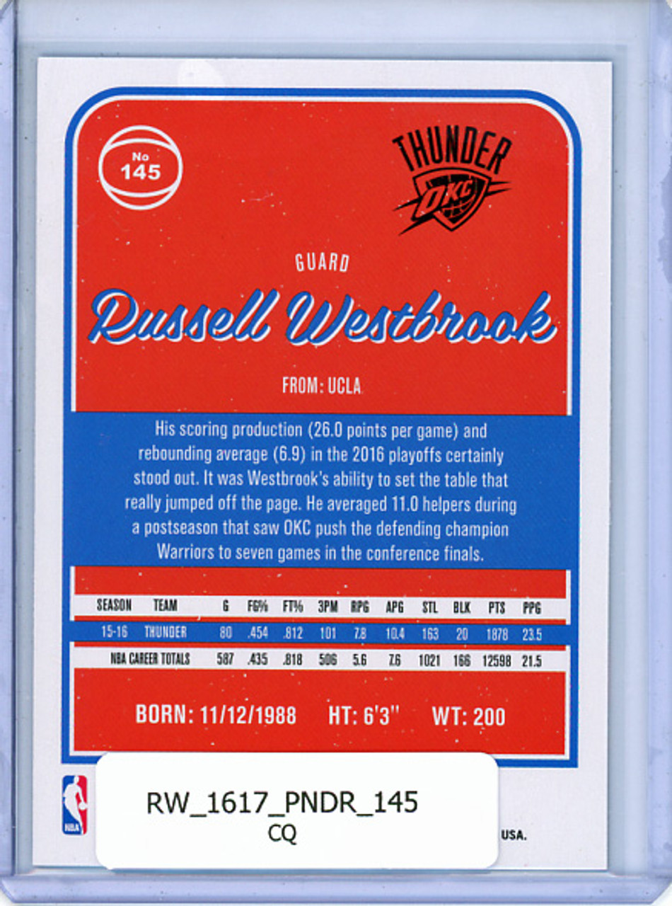 Russell Westbrook 2016-17 Donruss #145 (CQ)