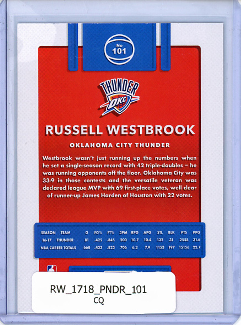 Russell Westbrook 2017-18 Donruss #101 (CQ)