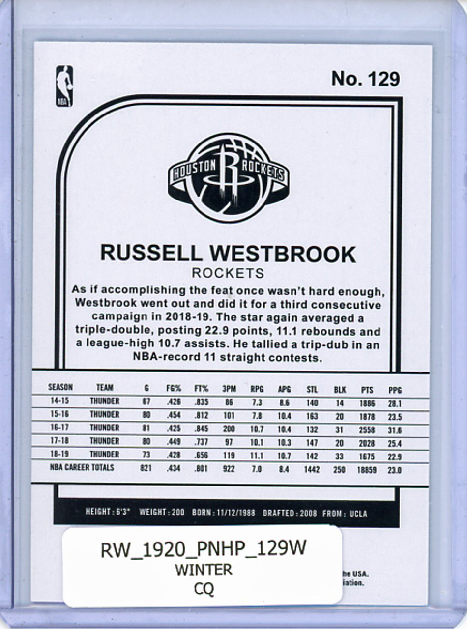 Russell Westbrook 2019-20 Hoops #129 Winter (CQ)