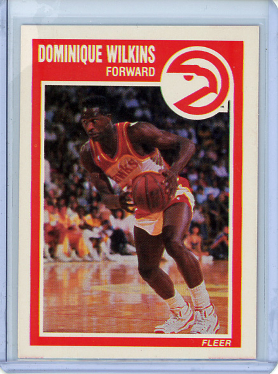 Dominique Wilkins 1989-90 Fleer #7 (CQ)