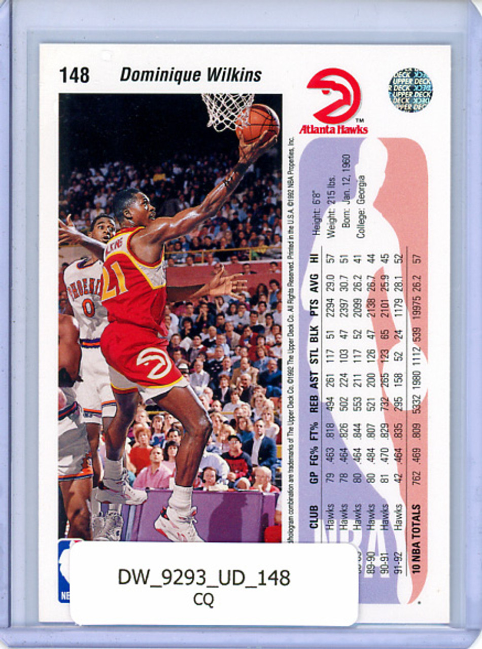 Dominique Wilkins 1992-93 Upper Deck #148 (CQ)