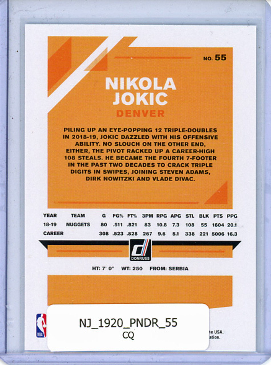 Nikola Jokic 2019-20 Donruss #55 (CQ)