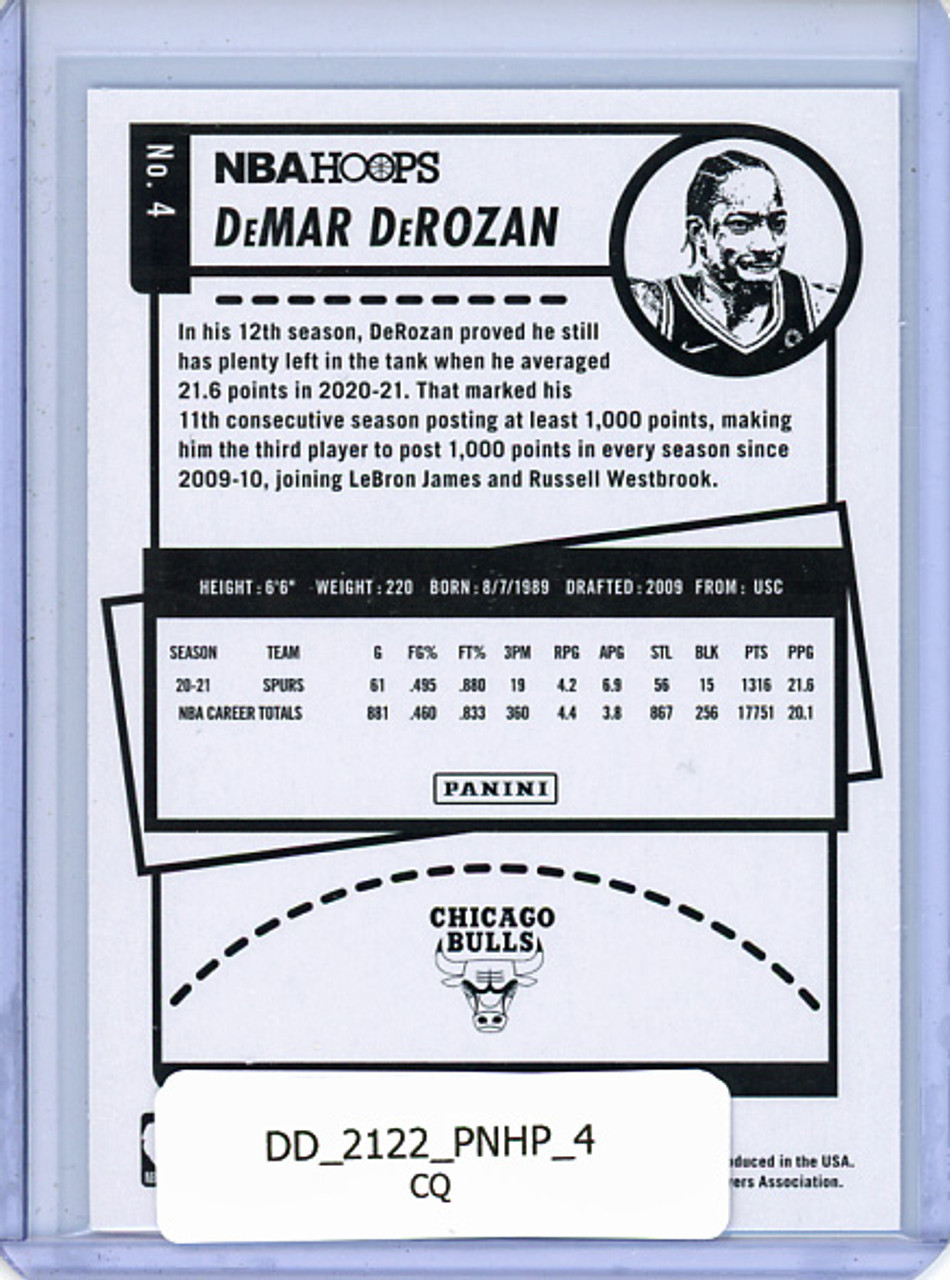 DeMar DeRozan 2021-22 Hoops #4 (CQ)