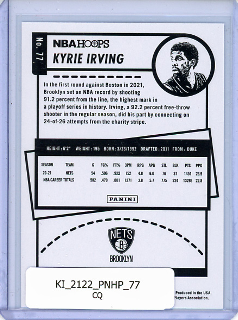 Kyrie Irving 2021-22 Hoops #77 (CQ)