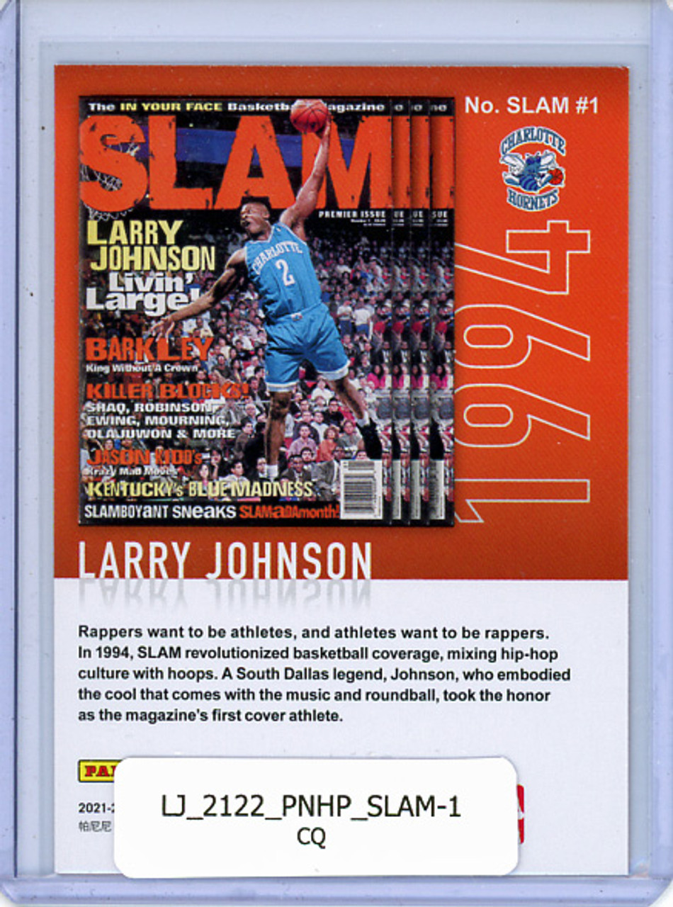 Larry Johnson 2021-22 Hoops, SLAM #1 (CQ)