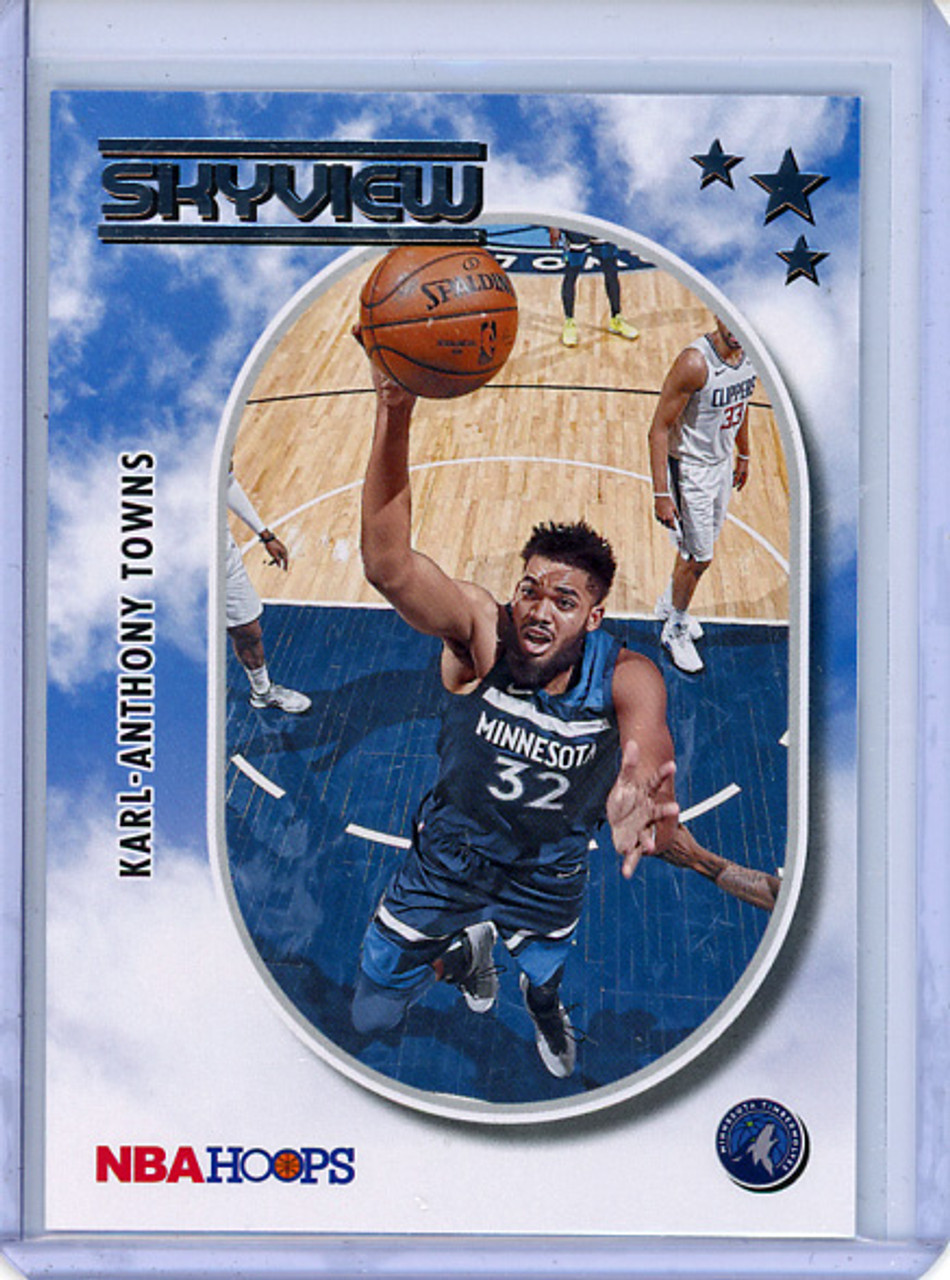 Karl-Anthony Towns 2021-22 Hoops, Skyview #10 (CQ)