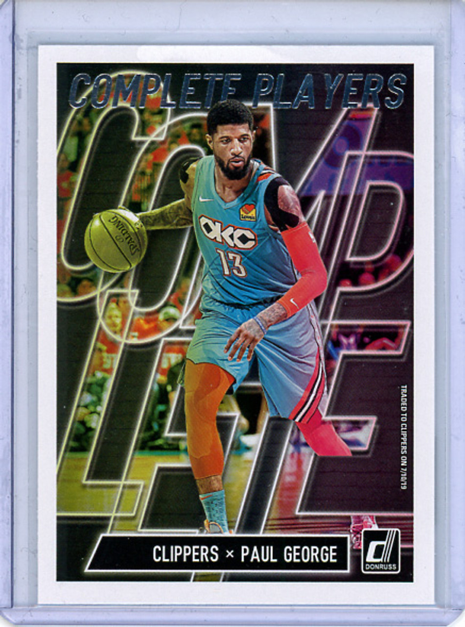 Paul George 2019-20 Donruss, Complete Players #14 (CQ)