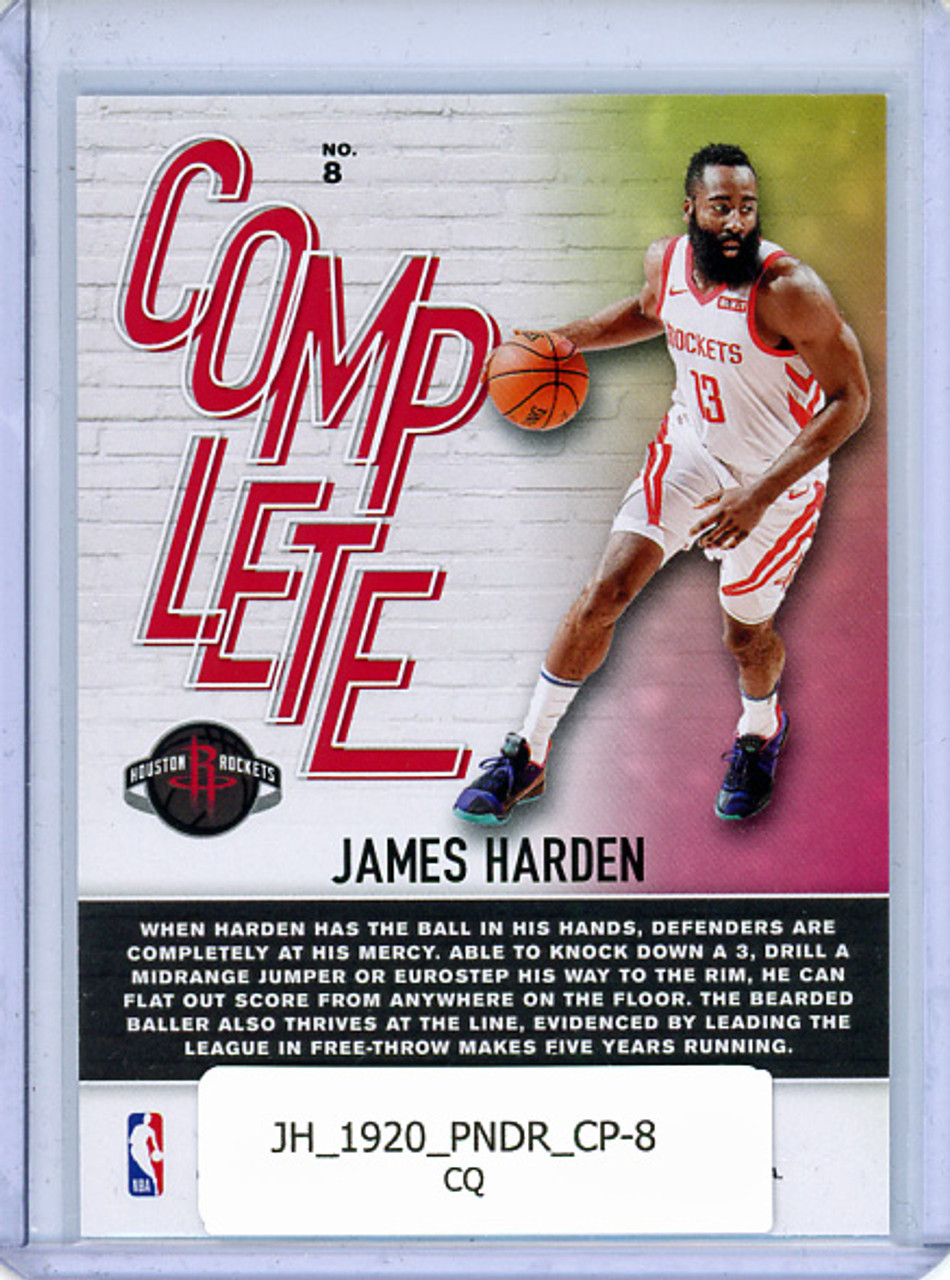 James Harden 2019-20 Donruss, Complete Players #8 (CQ)