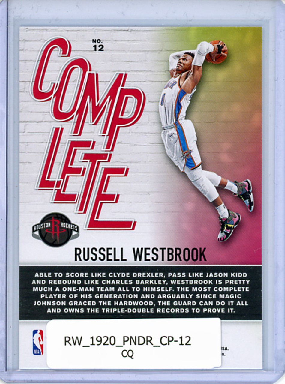 Russell Westbrook 2019-20 Donruss, Complete Players #12 (CQ)