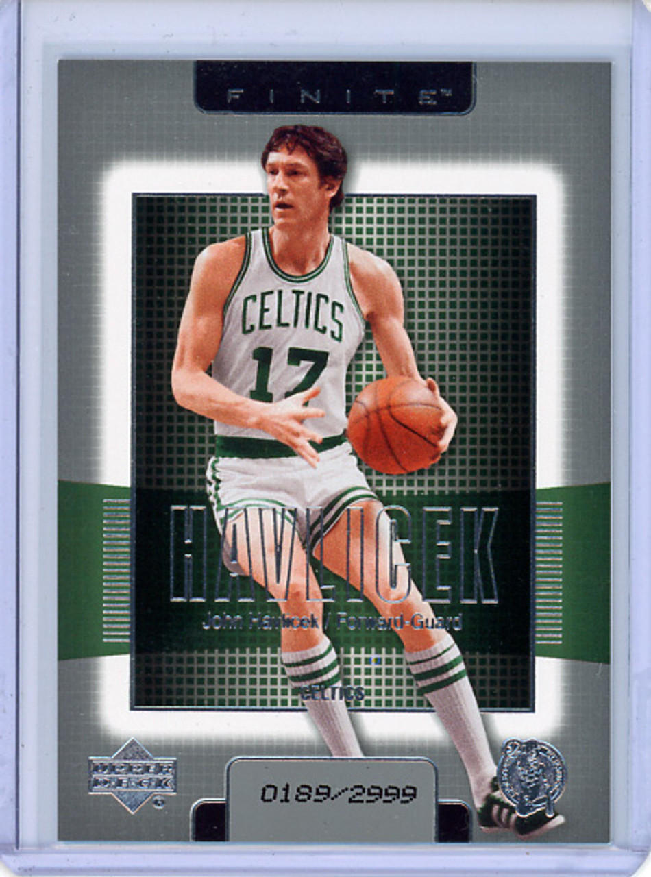 John Havlicek 2003-04 Finite #13 (#0189/2999) (CQ)