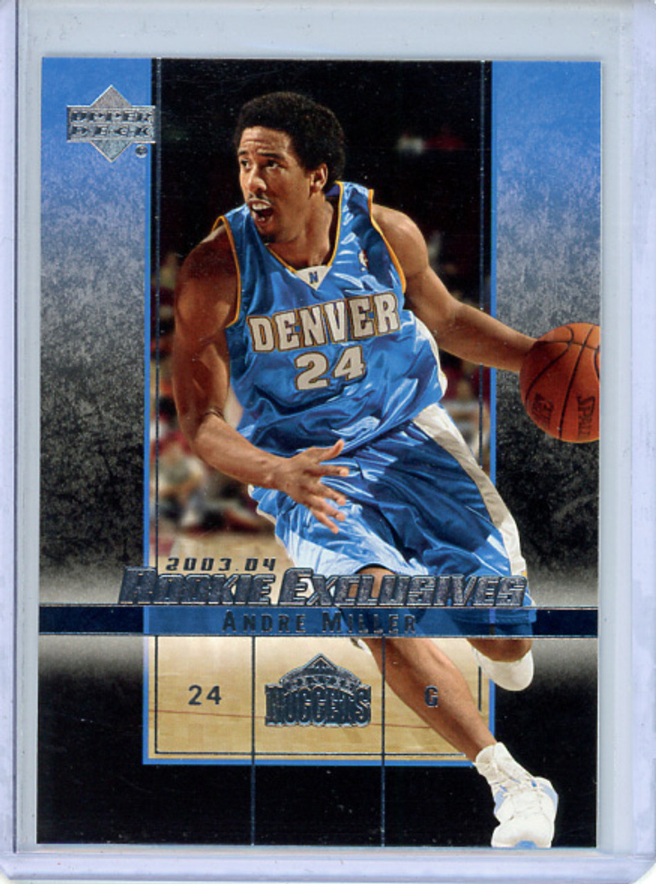 Andre Miller 2003-04 Rookie Exclusives #39 (CQ)