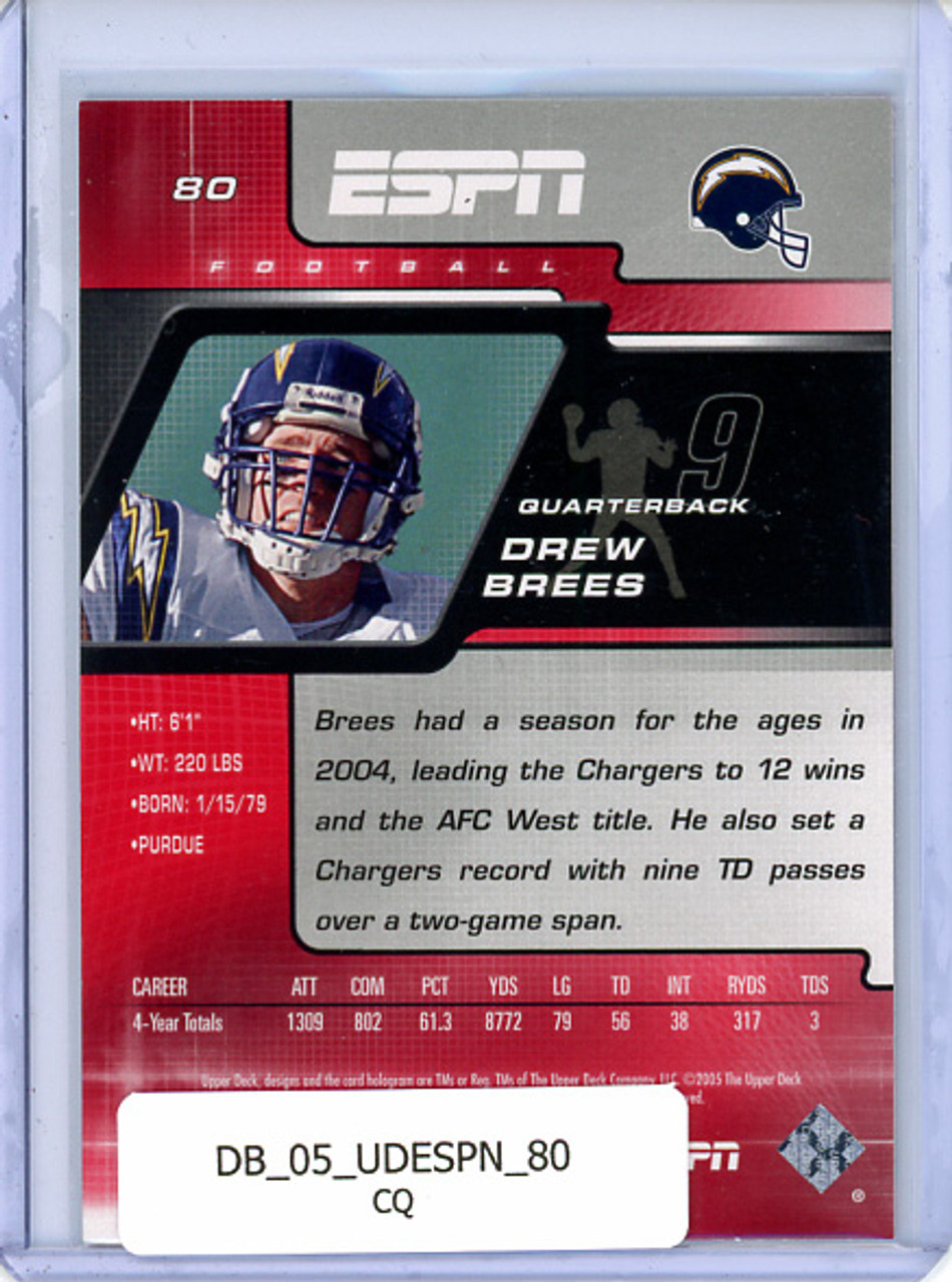 Drew Brees 2005 Upper Deck ESPN #80 (CQ)
