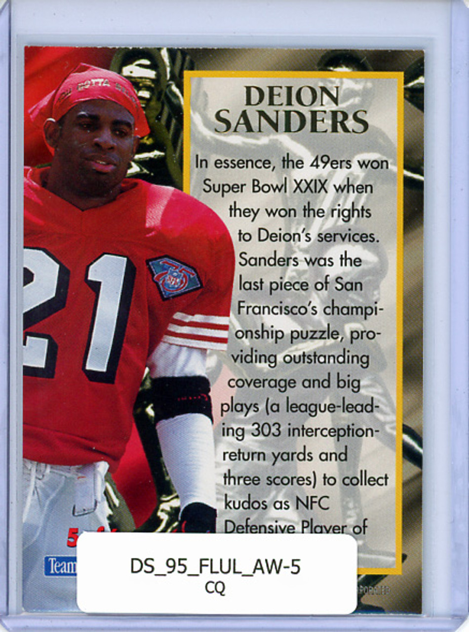 Deion Sanders 1995 Ultra, Award Winners #5 (CQ)