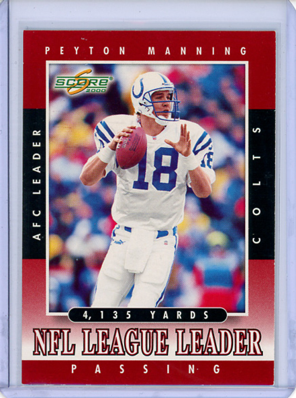 Peyton Manning 2000 Score #258 NFL League Leader (CQ)