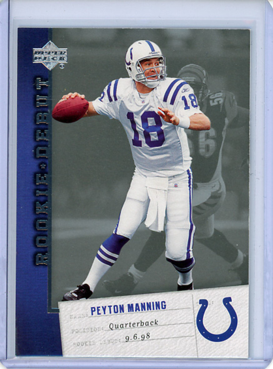 Peyton Manning 2006 Rookie Debut #42 (CQ)