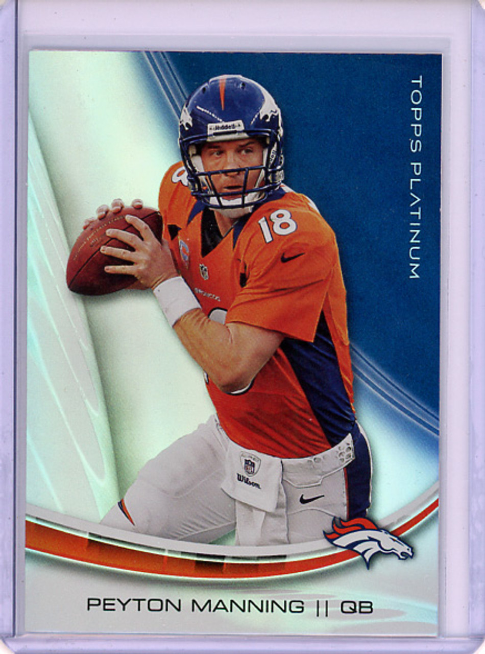 Peyton Manning 2013 Platinum #69 (CQ)