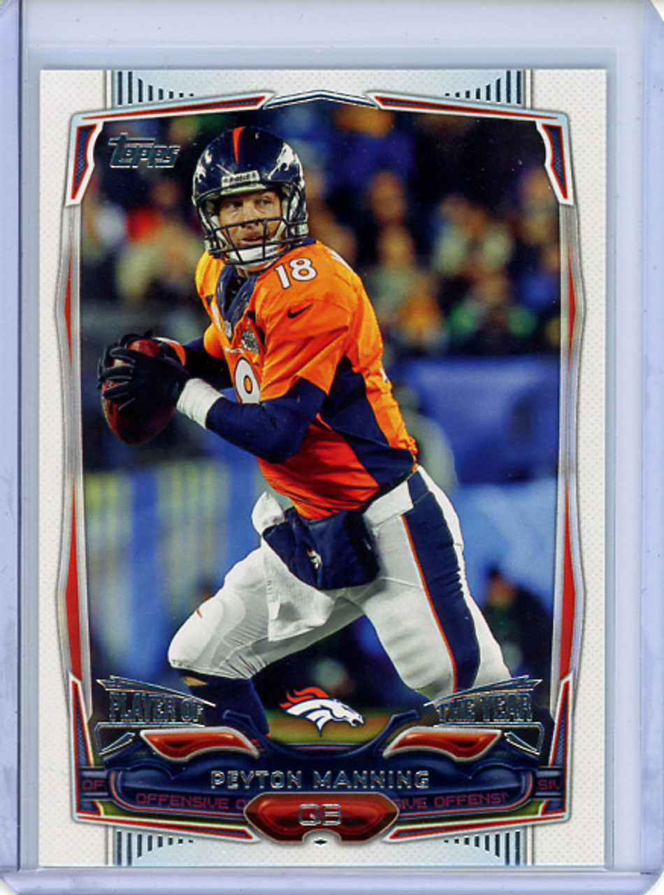 Peyton Manning 2014 Topps #37 Player of the Year (CQ)