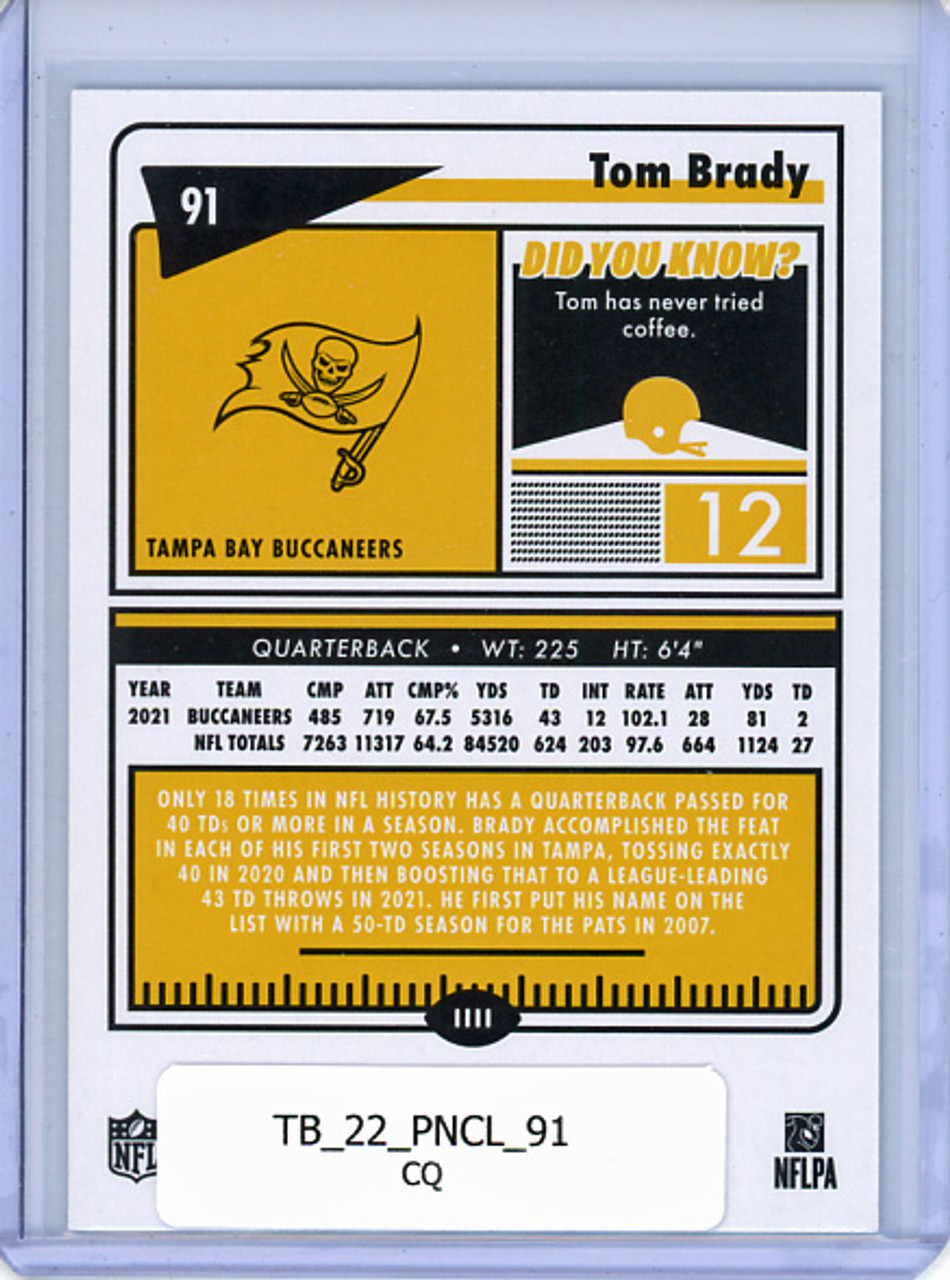 Tom Brady 2022 Classics #91 (CQ)
