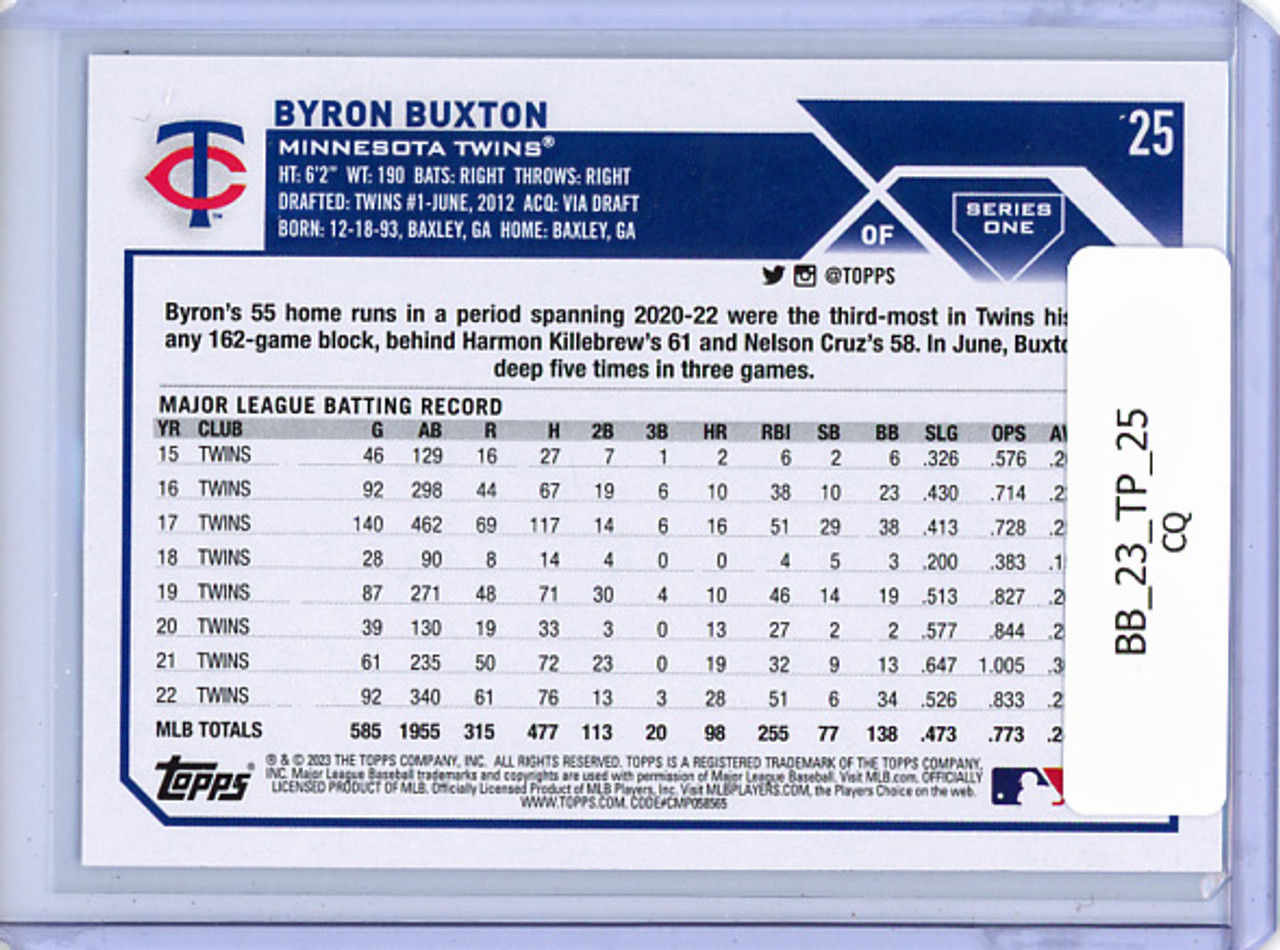 Byron Buxton 2023 Topps #25 (CQ)
