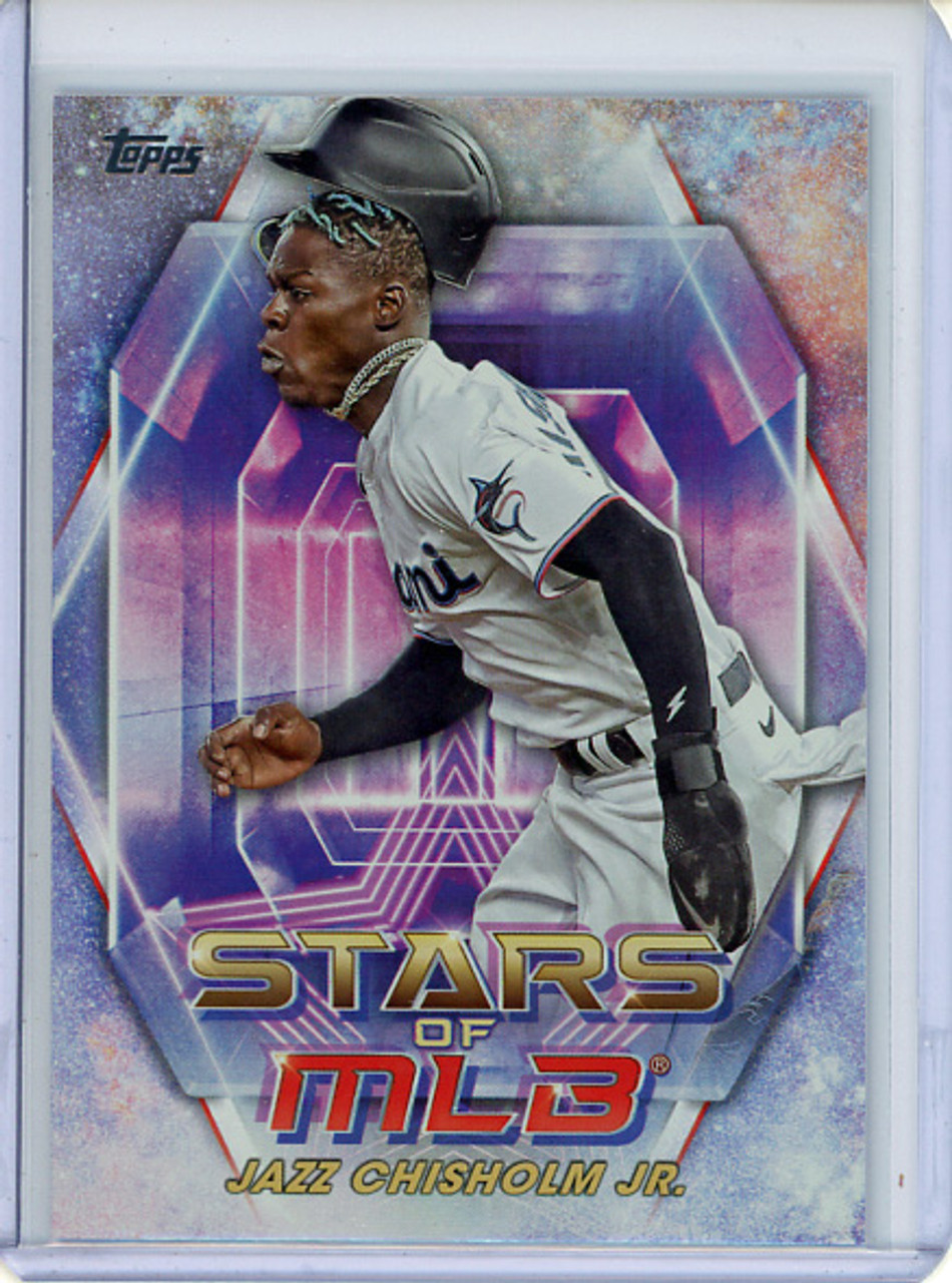 Jazz Chisholm Jr. 2023 Topps, Stars of MLB #SMLB-10 (CQ)