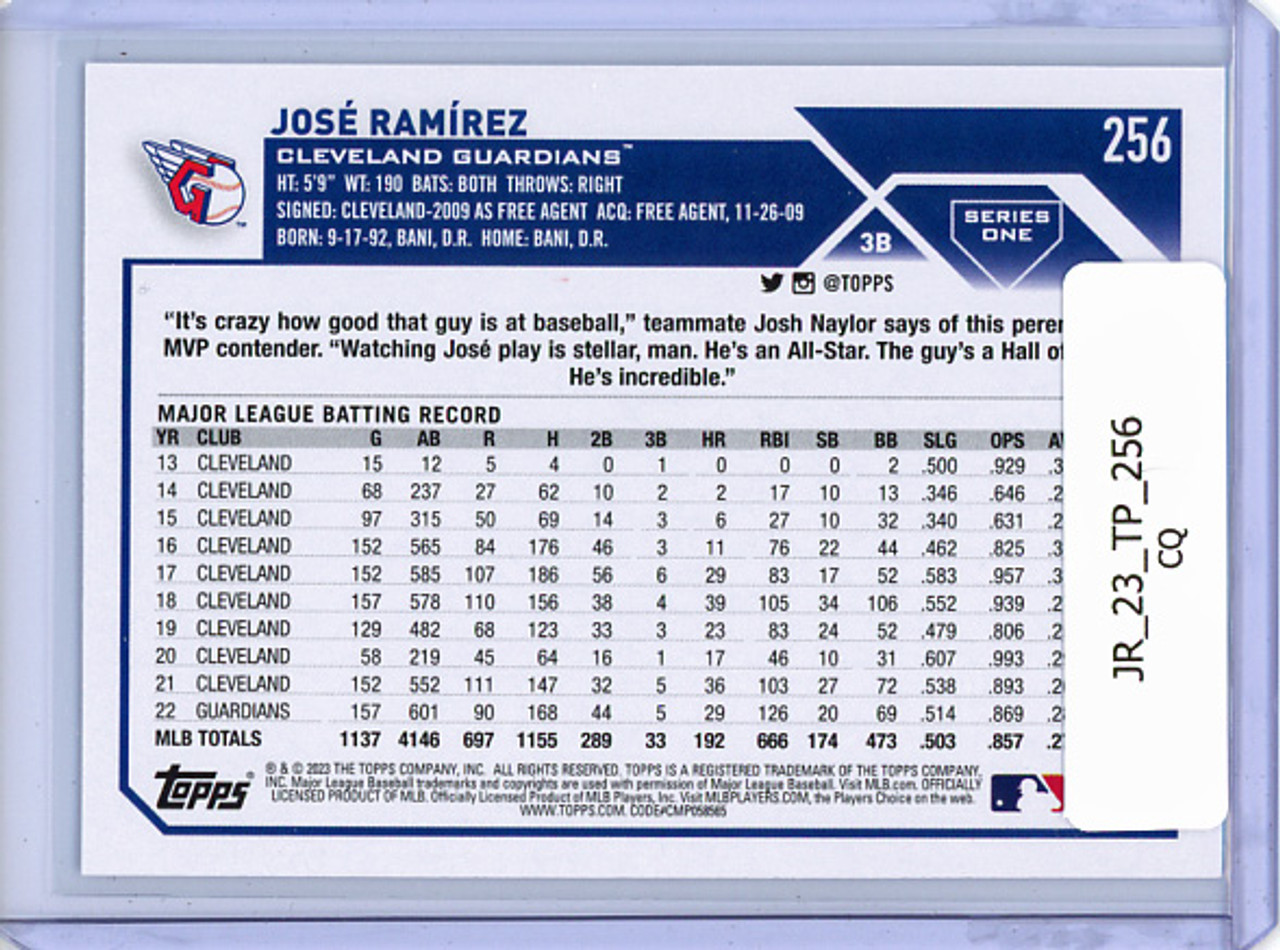 Jose Ramirez 2023 Topps #256 (CQ)