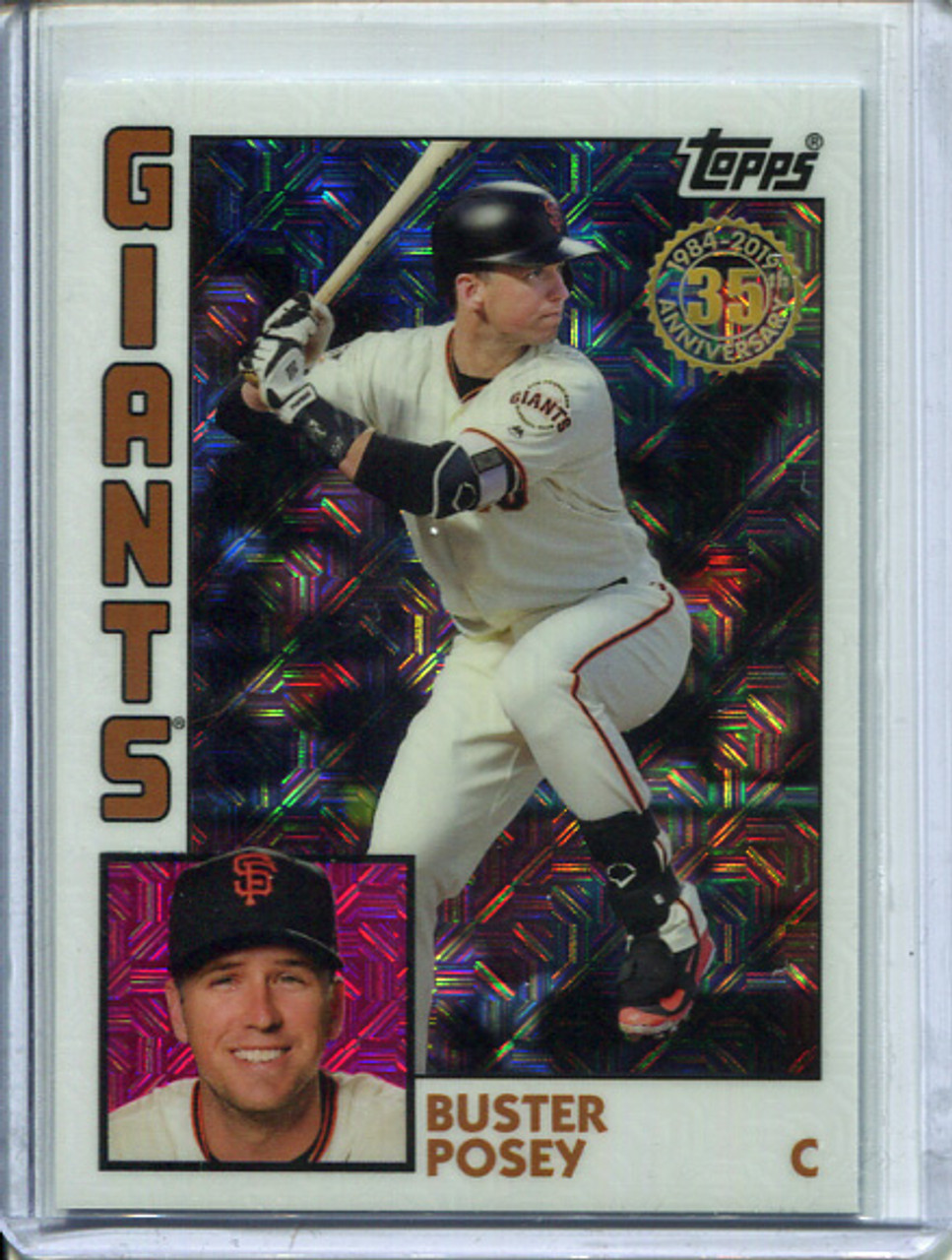 Buster Posey 2019 Topps, '84 Topps Silver Pack Chrome #27