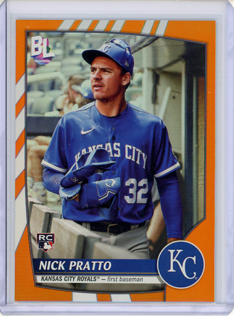 Nick Pratto 2023 Big League #205 Rainbow Foil Electric Orange (CQ)