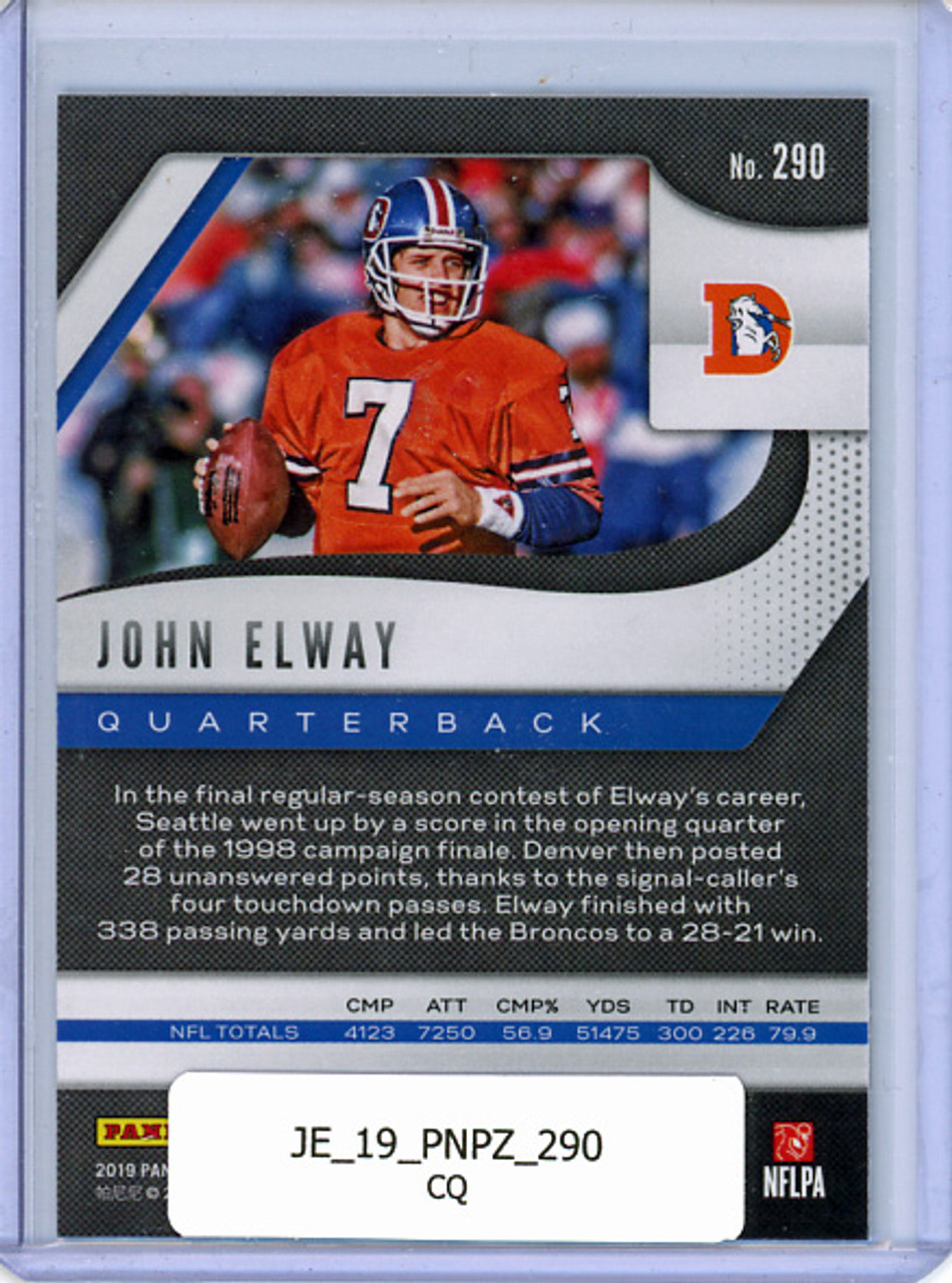 John Elway 2019 Prizm #290 (CQ)