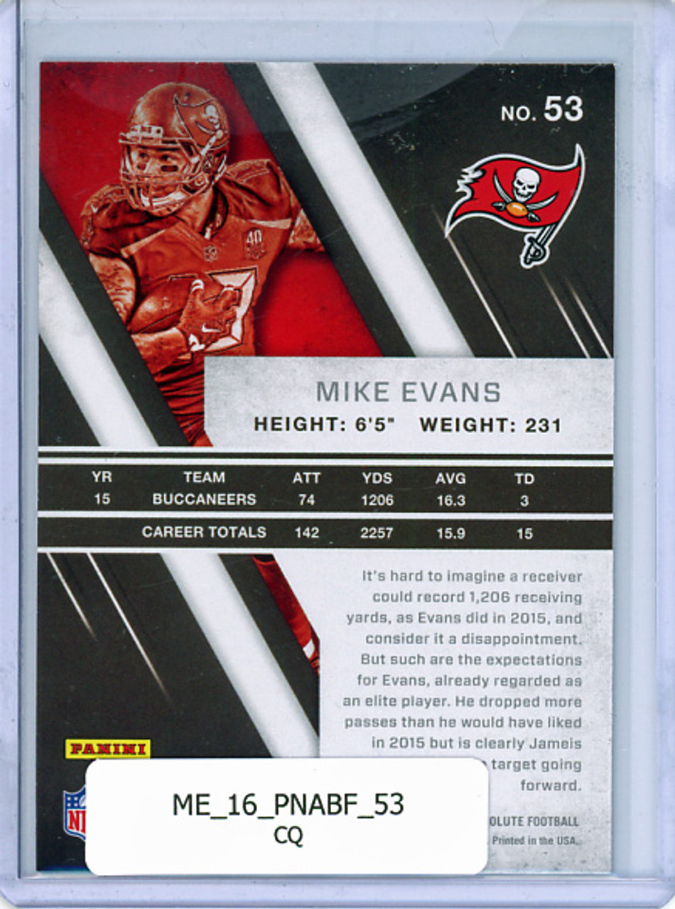 Mike Evans 2016 Absolute #53 (CQ)