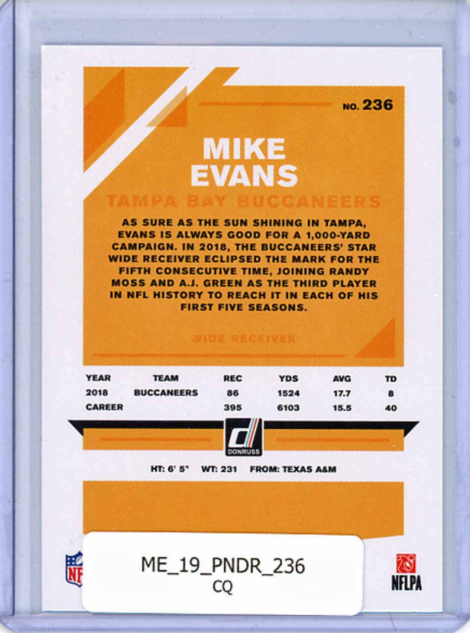 Mike Evans 2019 Donruss #236 (CQ)