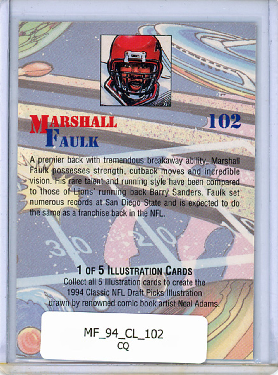 Marshall Faulk 1994 Classic #102 (CQ)