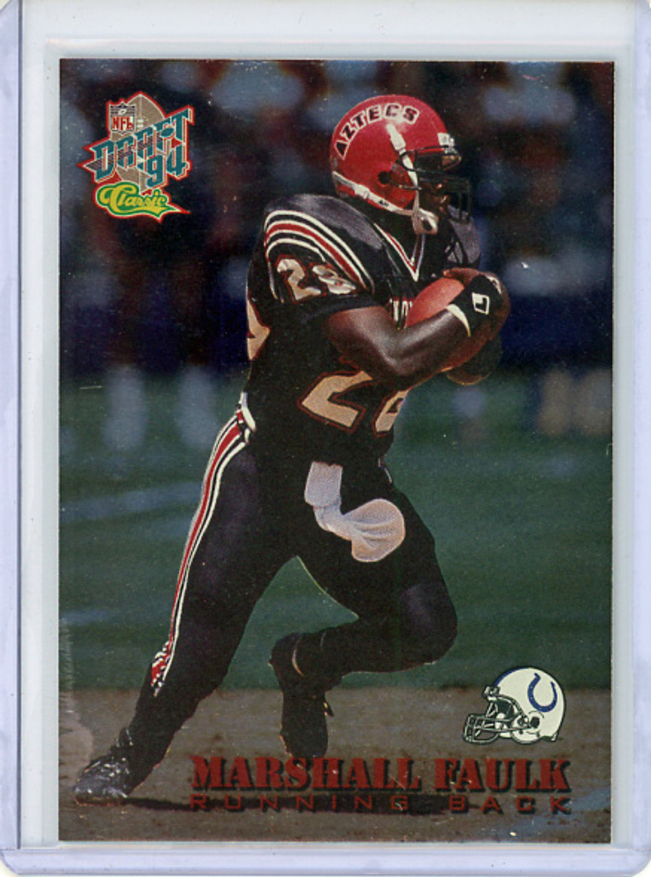 Marshall Faulk 1994 Classic, Draft Stars #5 (CQ)