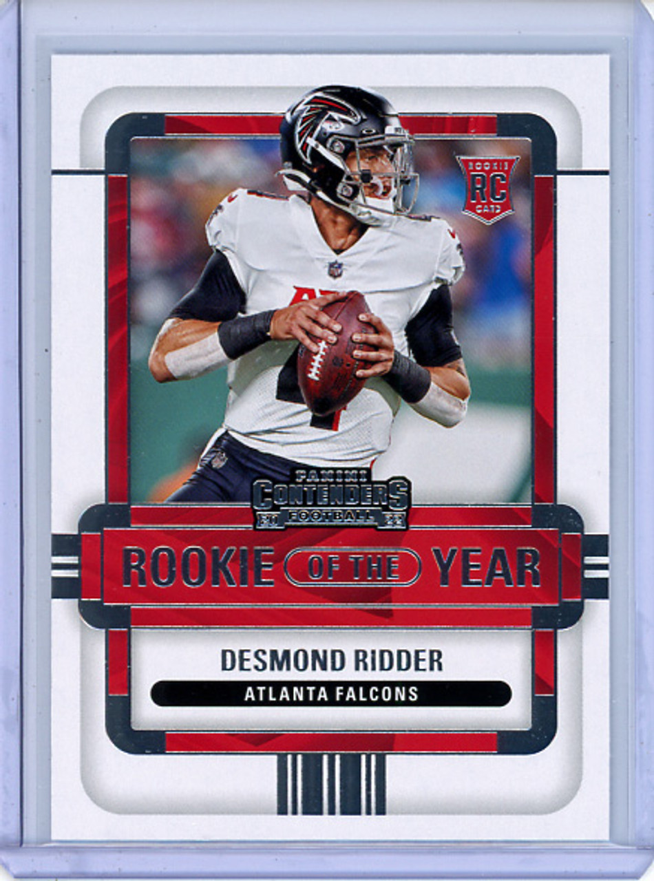 Desmond Ridder 2022 Contenders, Rookie of the Year Contenders #ROY-DRI (CQ)
