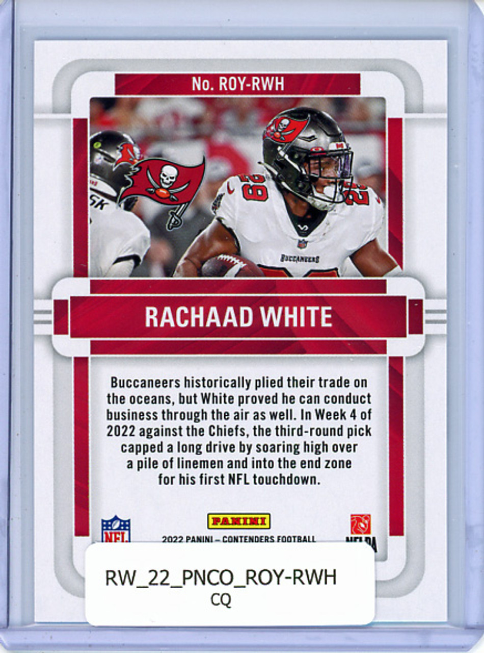 Rachaad White 2022 Contenders, Rookie of the Year Contenders #ROY-RWH (CQ)