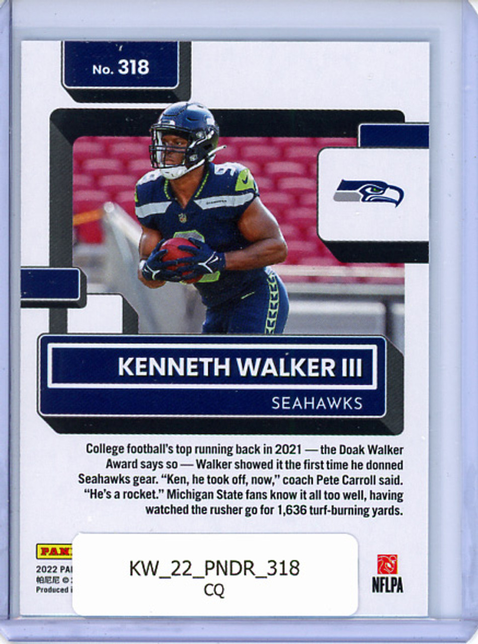 Kenneth Walker III 2022 Donruss #318 (CQ)