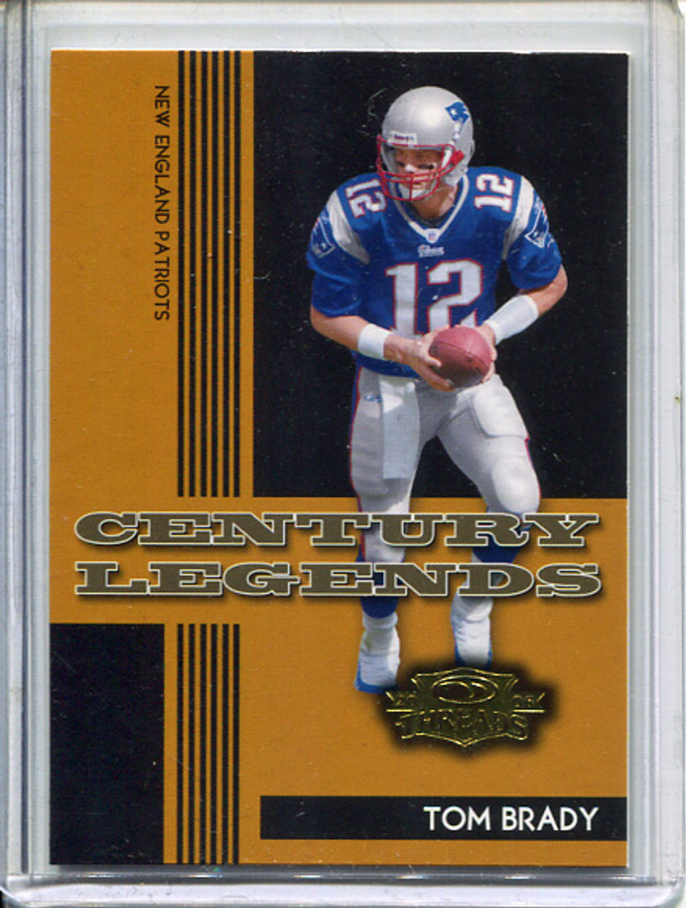 Tom Brady 2006 Donruss Threads, Century Legends #CL-8