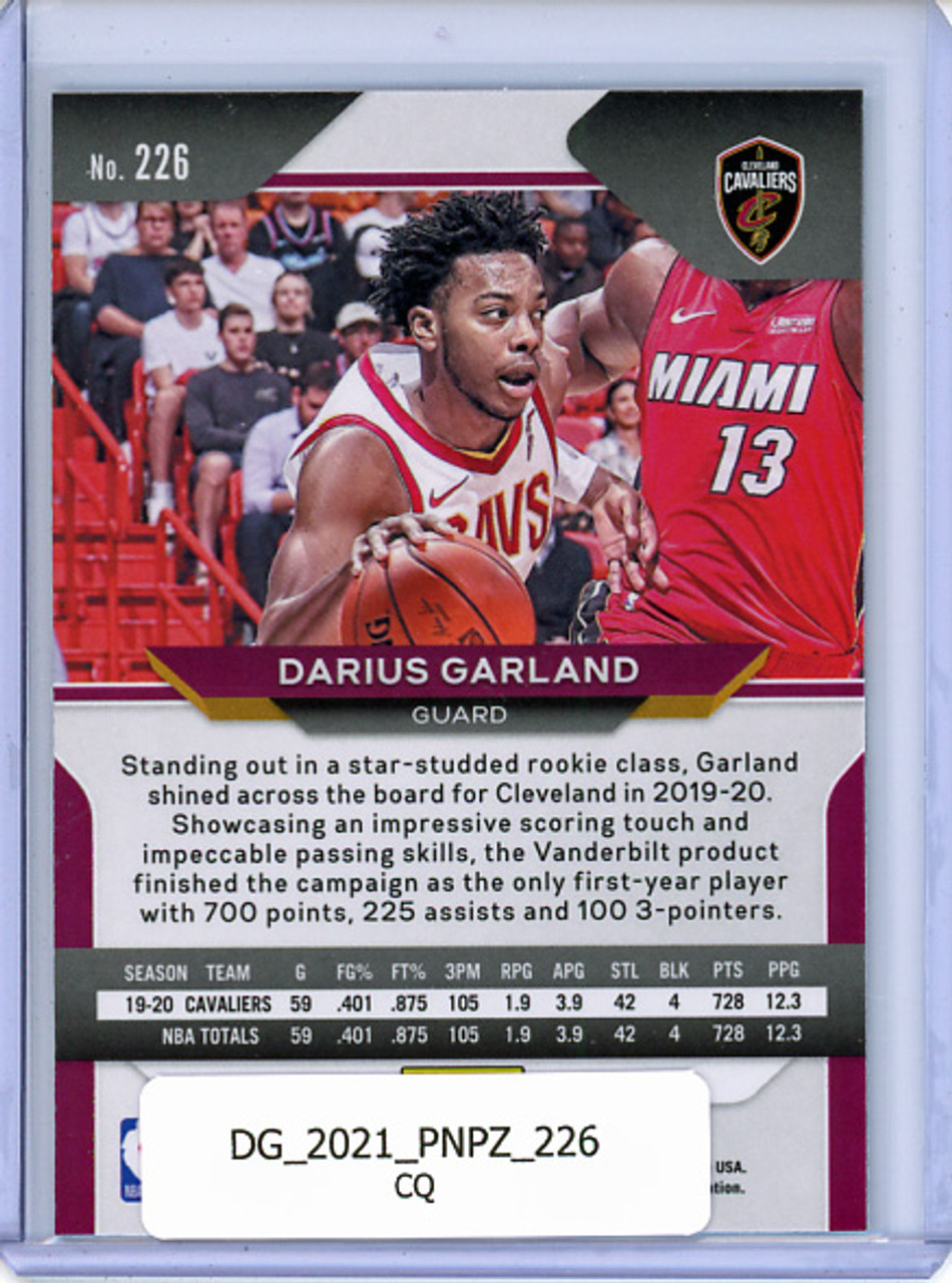 Darius Garland 2020-21 Prizm #226 (CQ)